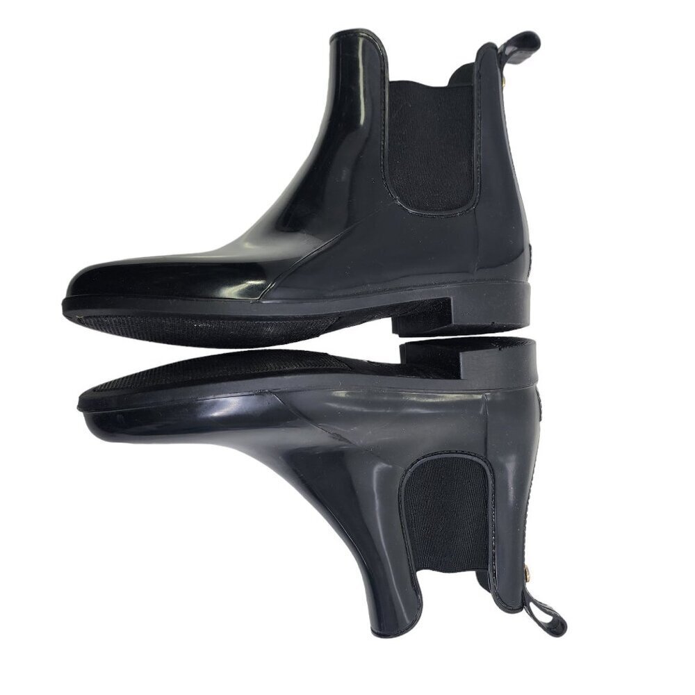 Sam Edelman Tinsley‎ Womens Rubber Man Made Rain Boots Size 7 Black - Picture 5 of 11